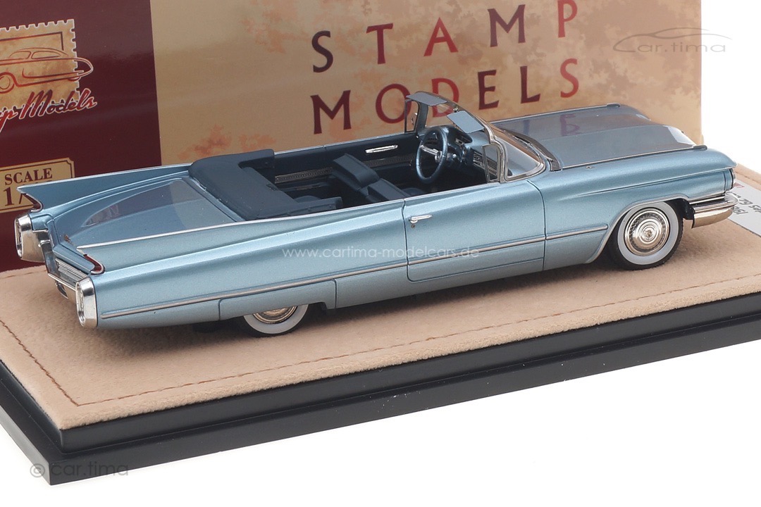 Cadillac Series 62 Convertible Lucerne blue met. Stamp Models 1:43 STM60305 Cadillac Series 62 Convertible Lucerne blue met. Stamp Models 1:43 STM60305