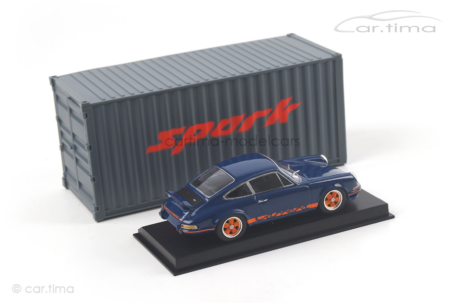 Porsche 911 Carrera RS 2,7 blau/orange Spark 1:43 SDC001