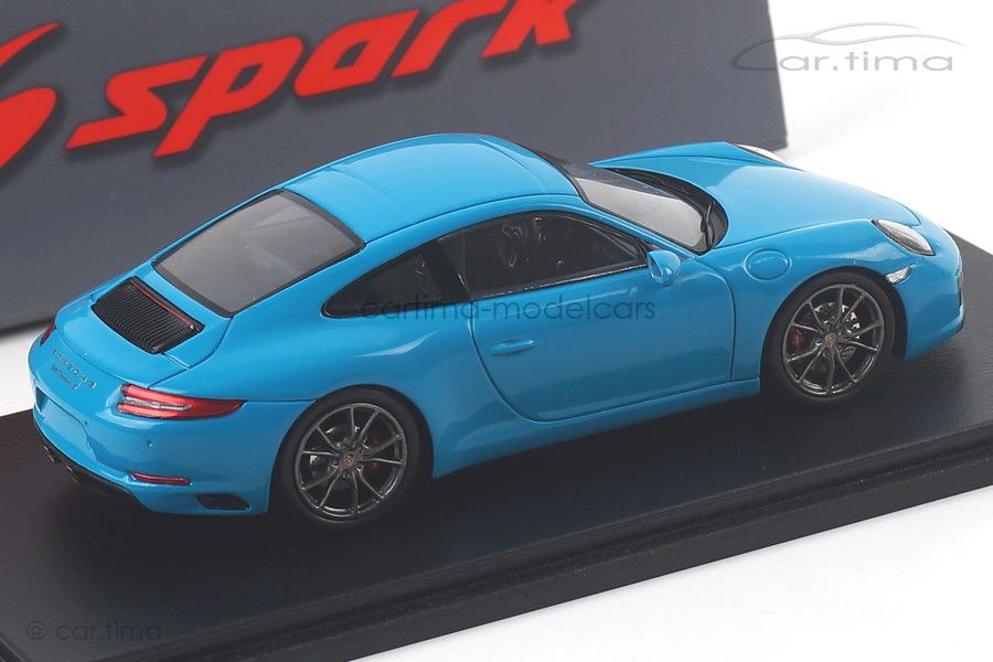 Porsche 911 (991 II) Carrera S Miamiblau Spark 1:43 S4937 Porsche 911 (991 II) Carrera S Miamiblau Spark 1:43 S4937