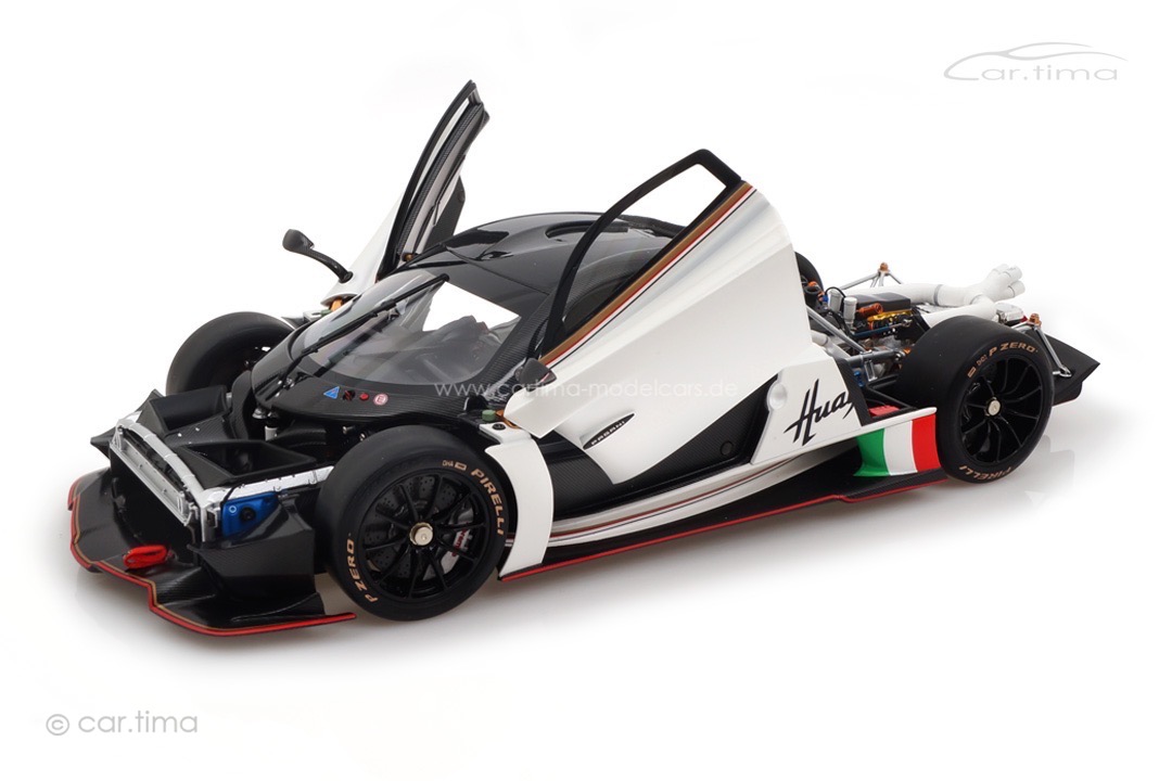 Pagani Huayra R pearl white LCD Models 1:18 LCD18012-PW Pagani Huayra R pearl white LCD Models 1:18 LCD18012-PW