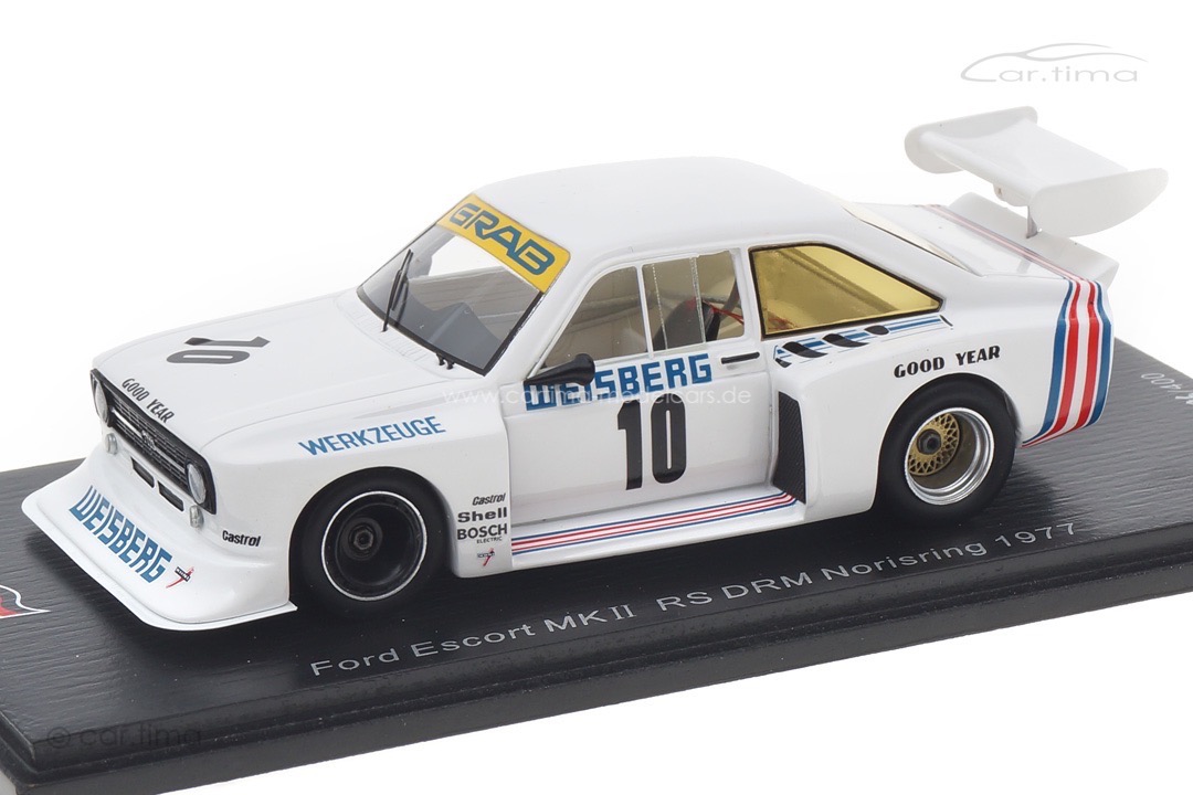 Ford Escort II RS DRM Norisring 1977 Toine Hezemans Spark 1:43 SG509 Ford Escort II RS DRM Norisring 1977 Toine Hezemans Spark 1:43 SG509