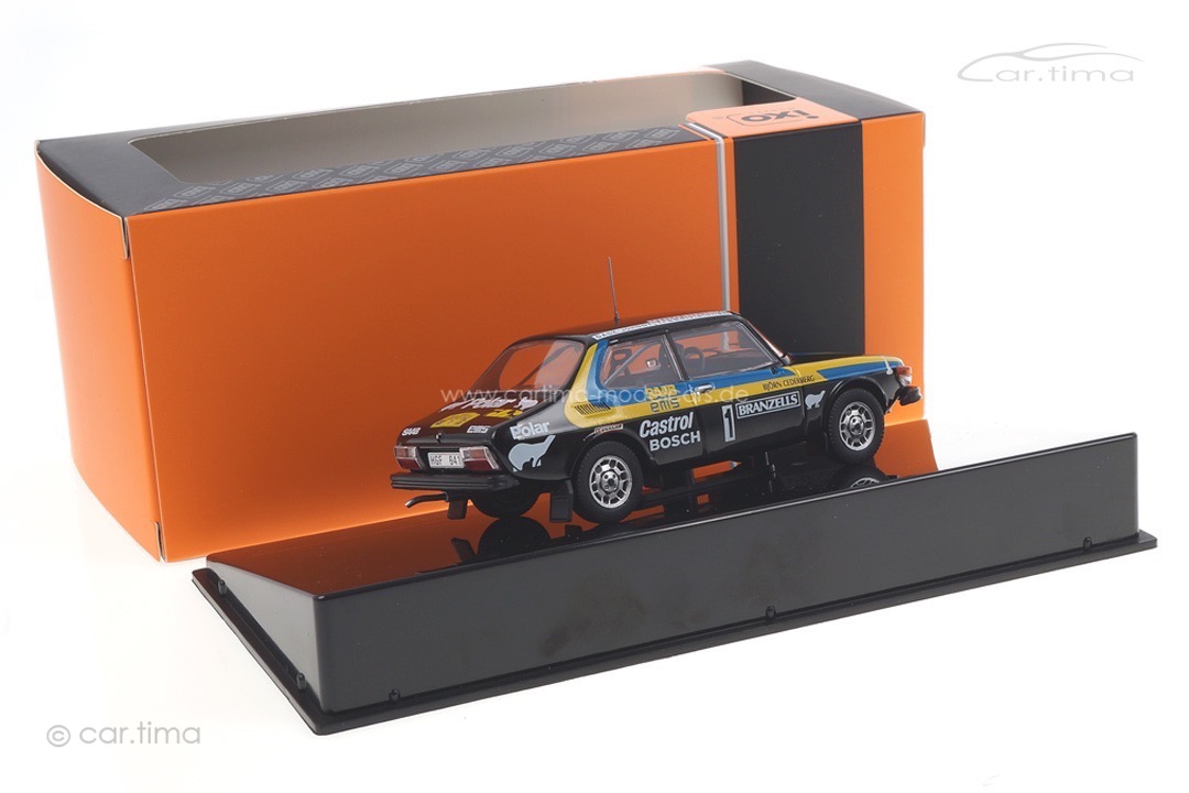 Saab 99 EMS Rallye Schweden 1977 Eklund/Cederberg IXO 1:43 RAC298