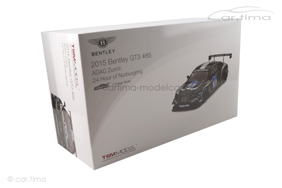 Bentley Continental GT3 24h Nürburgring 2015 TSM 1:18 TSM161807R
