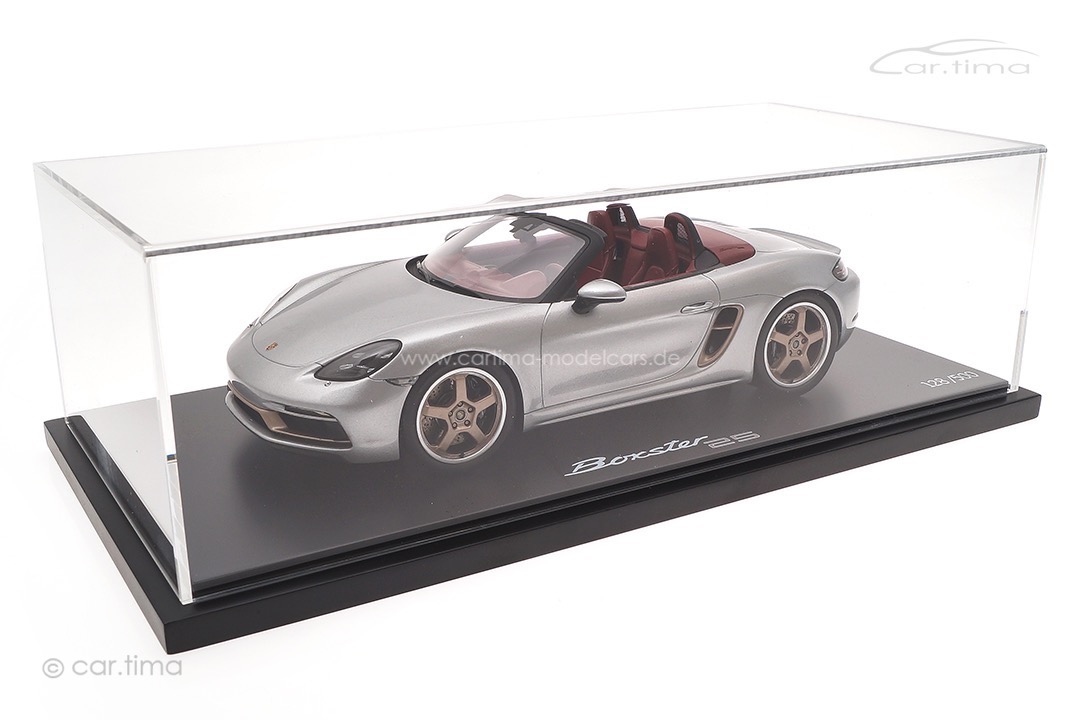 Porsche Boxster 982 25 Jahre Sondermodell GT-Silber Spark 1:18 WAP0212020NB25
