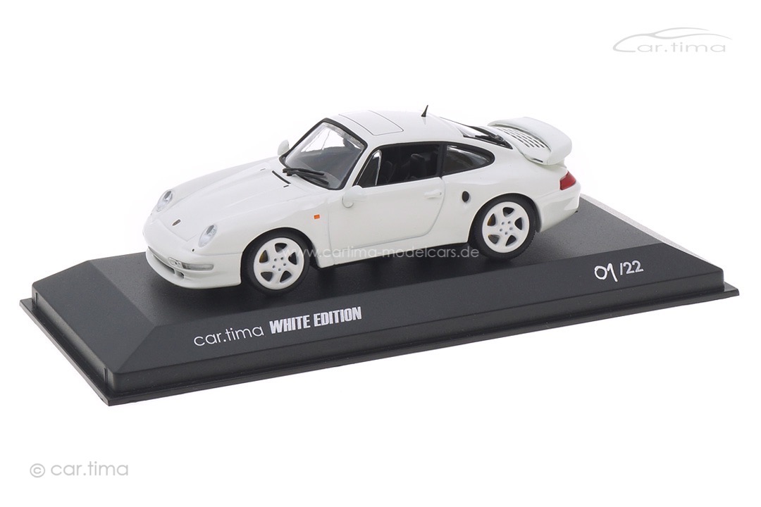 Porsche 911 (993) Turbo S White Edition Minichamps car.tima CUSTOMIZED 1:43