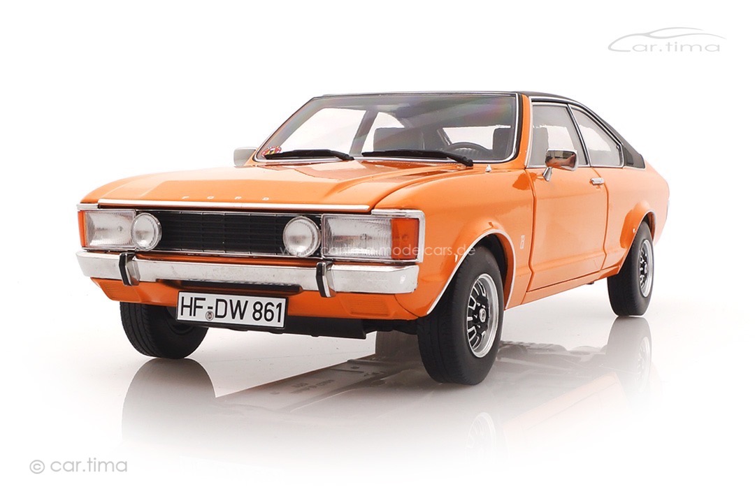 Ford Granada Consul Coupé 2. Series Signalorange Touring 1:18 18080003 Ford Granada Consul Coupé 2. Series Signalorange Touring 1:18 18080003