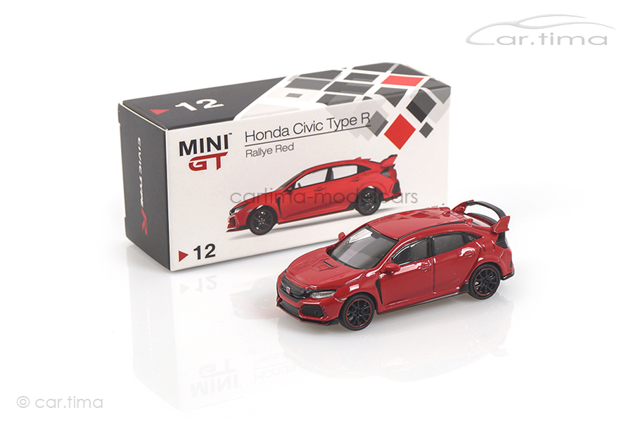Honda Civic Type R (LHD) Rallye red MINI GT 1:64 MGT00012-L Honda Civic Type R (LHD) Rallye red MINI GT 1:64 MGT00012-L