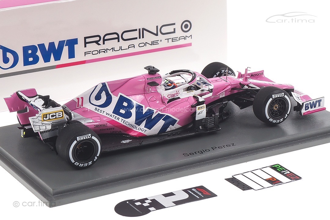 BWT Racing Point RP20 Winner GP Sakhir 2020 Sergio Perez Spark 1:43 S6485