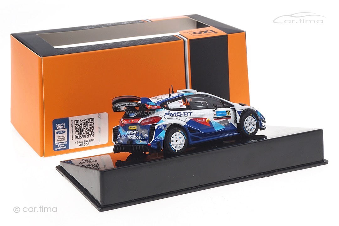 Ford Fiesta WRC Rallye Estonia 2020 Greensmith/Edmondson IXO 1:43 RAM760LQ Ford Fiesta WRC Rallye Estonia 2020 Greensmith/Edmondson IXO 1:43 RAM760LQ