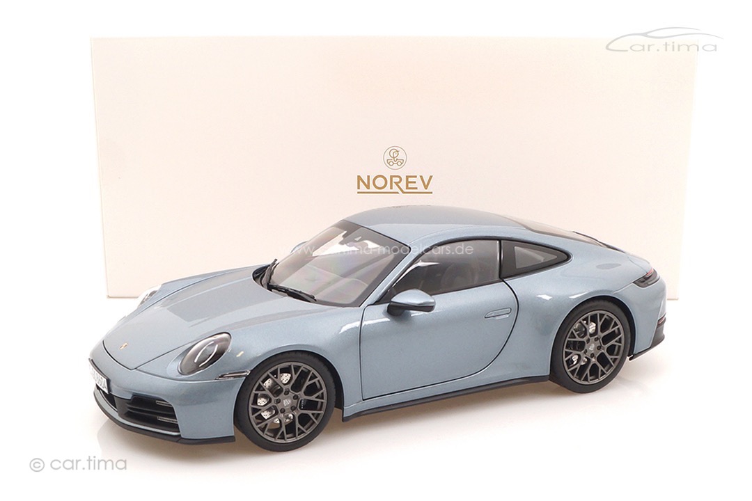 Porsche 911 (992.2) Carrera Polarsilbermet. Norev 1:18 187170