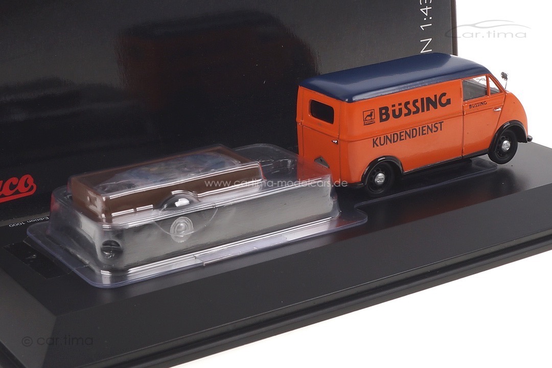 DKW Schnellaster Büssing Kundendienst Schuco 1:43 450238900 DKW Schnellaster Büssing Kundendienst Schuco 1:43 450238900