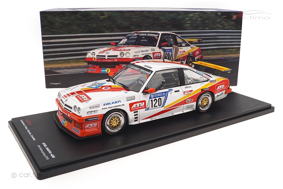 Opel Manta 24h Nürburgring 2018 Beckmann/Hass/Strycek/Schulten Werk83 1:18 W18035002 Opel Manta 24h Nürburgring 2018 Beckmann/Hass/Strycek/Schulten Werk83 1:18 W18035002