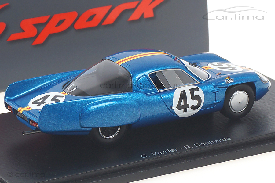 Alpine A210 24h Le Mans 1966 Bouharde/Verrier Spark 1:43 S5492 Alpine A210 24h Le Mans 1966 Bouharde/Verrier Spark 1:43 S5492