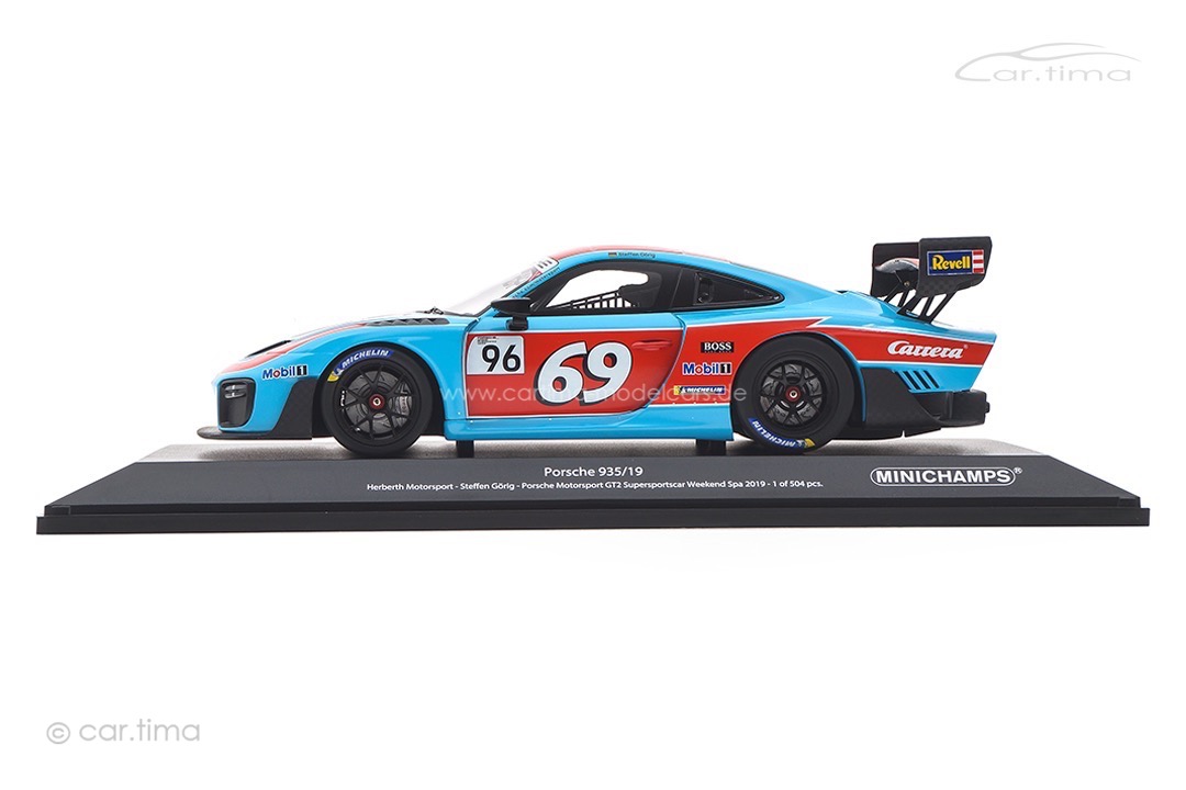 Porsche 935/19 Carrera #69 Spa 2019 – Minichamps 1/43 – Édition Limitée, Neuve