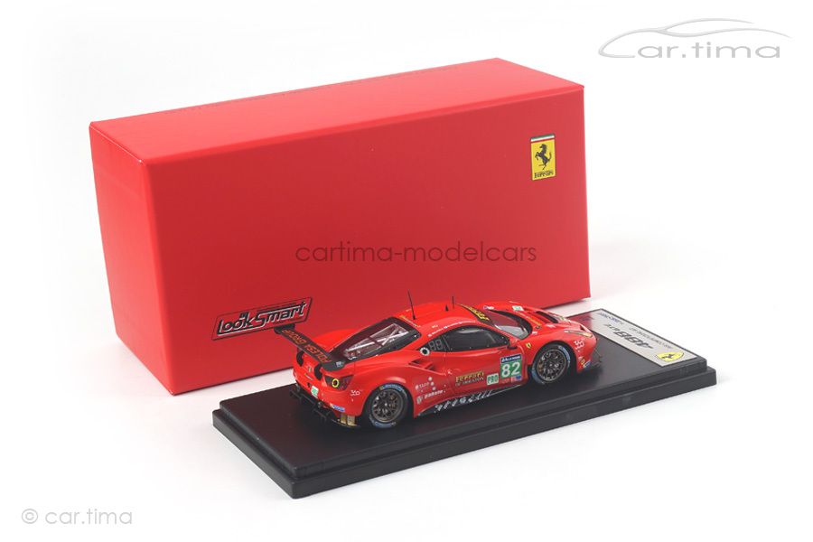 Ferrari 488 GTE 24h Le Mans 2016 Risi Competizione LookSmart 1:43 LSLM034 Ferrari 488 GTE 24h Le Mans 2016 Risi Competizione LookSmart 1:43 LSLM034