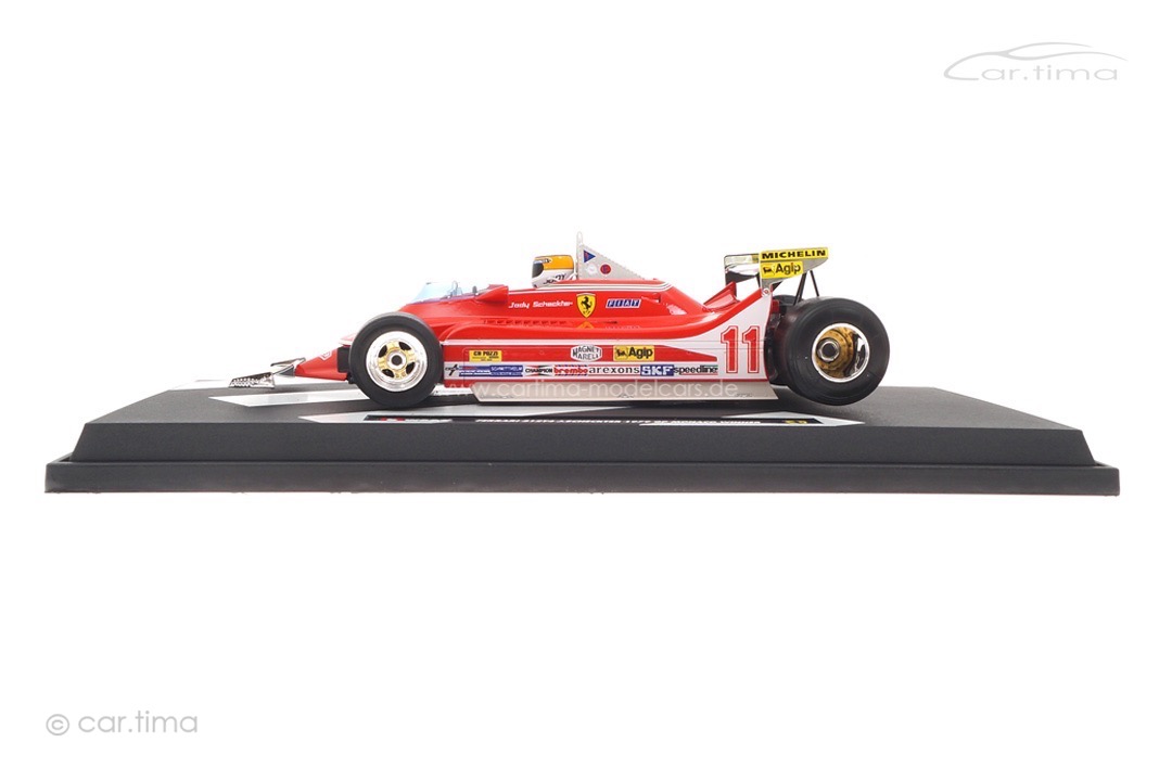 Ferrari 312 T4 Winner GP Monaco 1979 Jody Scheckter Bburago 1:18 18-16814JS Ferrari 312 T4 Winner GP Monaco 1979 Jody Scheckter Bburago 1:18 18-16814JS
