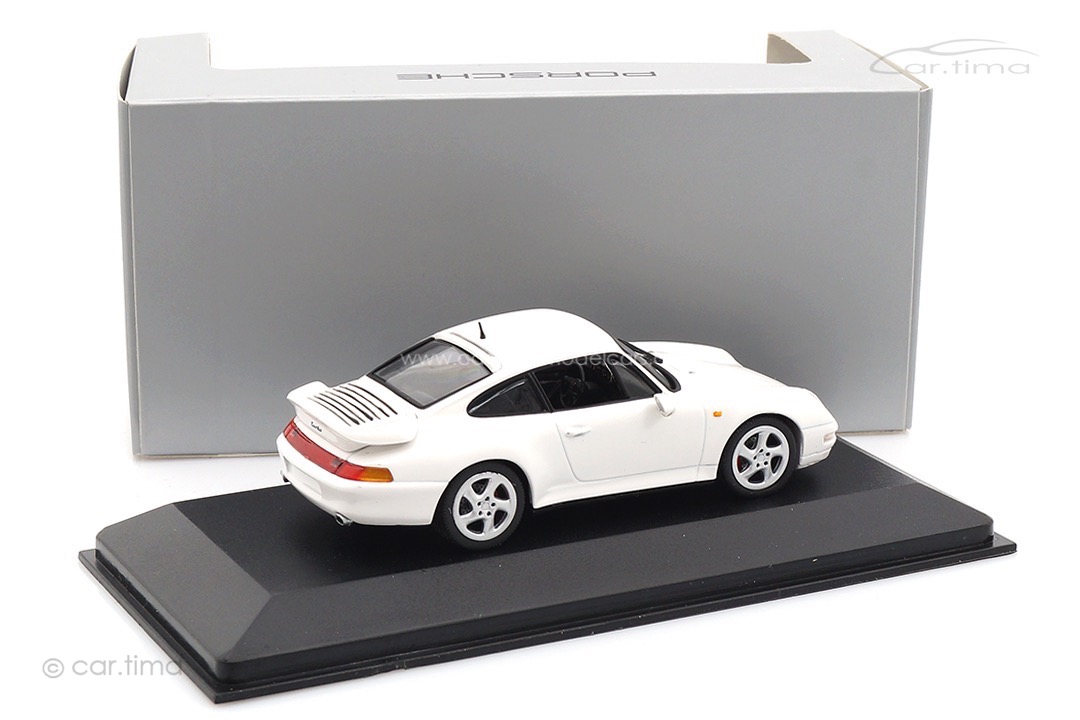 Porsche 911 (993) Turbo White Turbo History Collection Minichamps 1:43 WAP0205040AVKK