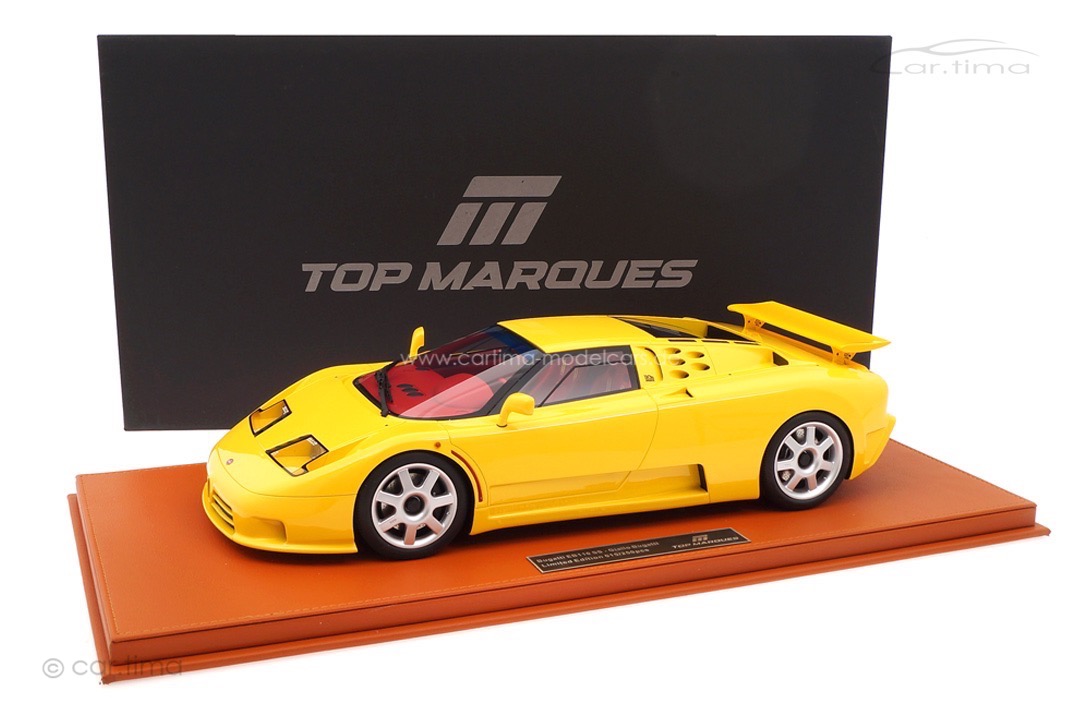 Bugatti EB110 SS gelb Top Marques 1:12 TM12-42C