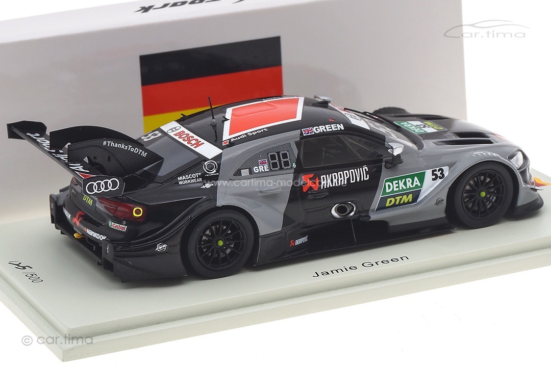 Audi RS5 DTM 2020 Jamie Green Spark 1:43 SG650 Audi RS5 DTM 2020 Jamie Green Spark 1:43 SG650