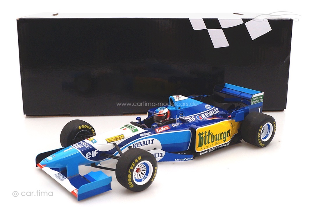 Benetton Renault B195 World Champion 1995 Michael Schumacher Minichamps 1:18 510953301