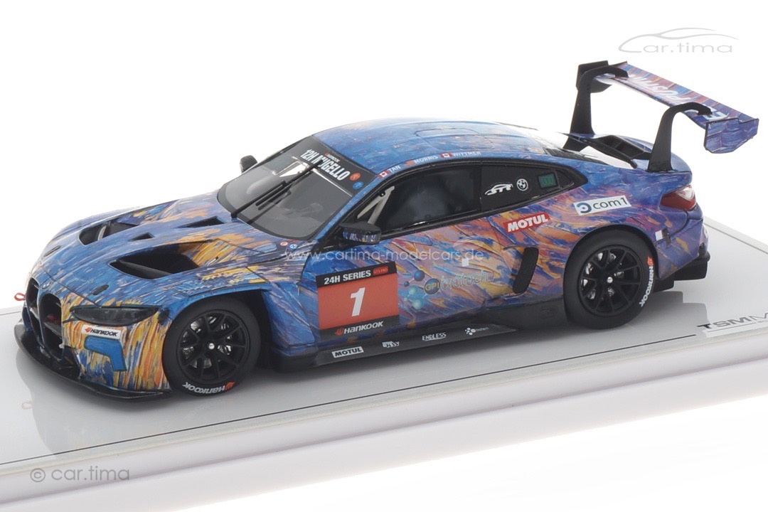 BMW M4 GT3 Winner 12h Mugello 2022 Tan/Morris/Wittmer TSM 1:43 TSM430610 BMW M4 GT3 Winner 12h Mugello 2022 Tan/Morris/Wittmer TSM 1:43 TSM430610