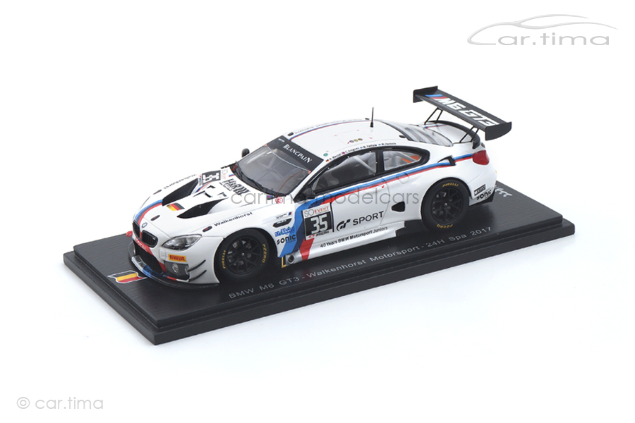 BMW M6 GT3 24h Spa 2017 Palttala/Krognes/Menzel/Henkola Spark SB177 BMW M6 GT3 24h Spa 2017 Palttala/Krognes/Menzel/Henkola Spark SB177