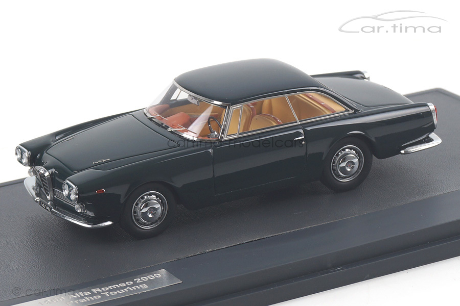 Alfa Romeo 2000 Praho Touring 1960 dunkelgrün Matrix Scale Models 1:43 MX50102-081 Alfa Romeo 2000 Praho Touring 1960 dunkelgrün Matrix Scale Models 1:43 MX50102-081