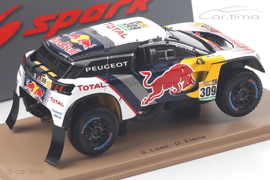 Peugeot 3008 DKR Dakar 2017 Loeb/Elena Spark 1:43 S5610 Peugeot 3008 DKR Dakar 2017 Loeb/Elena Spark 1:43 S5610
