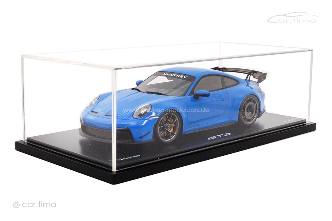 Porsche 911 (992) GT3 Manthey Kit Sharkblue Spark 1:18 WAP0213020TGT3