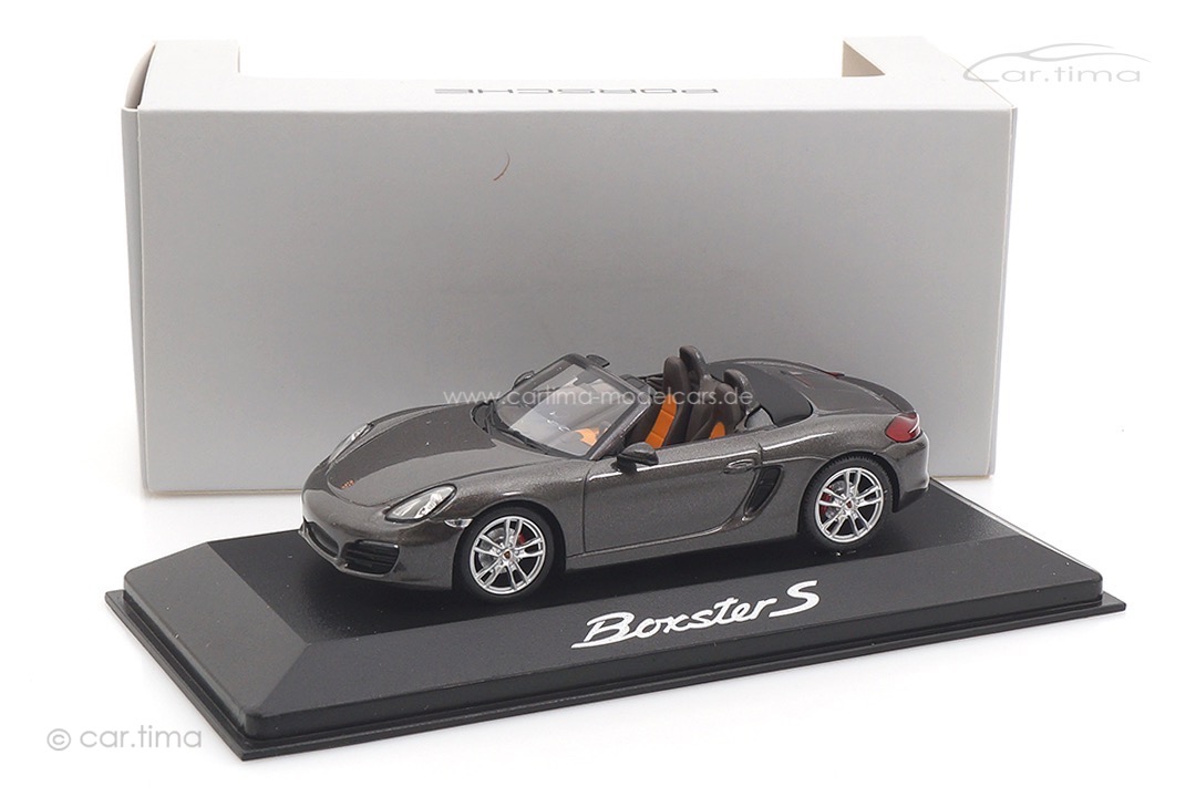 Porsche Boxster S (981) Achatgrau met. Minichamps 1:43 WAP0202010D
