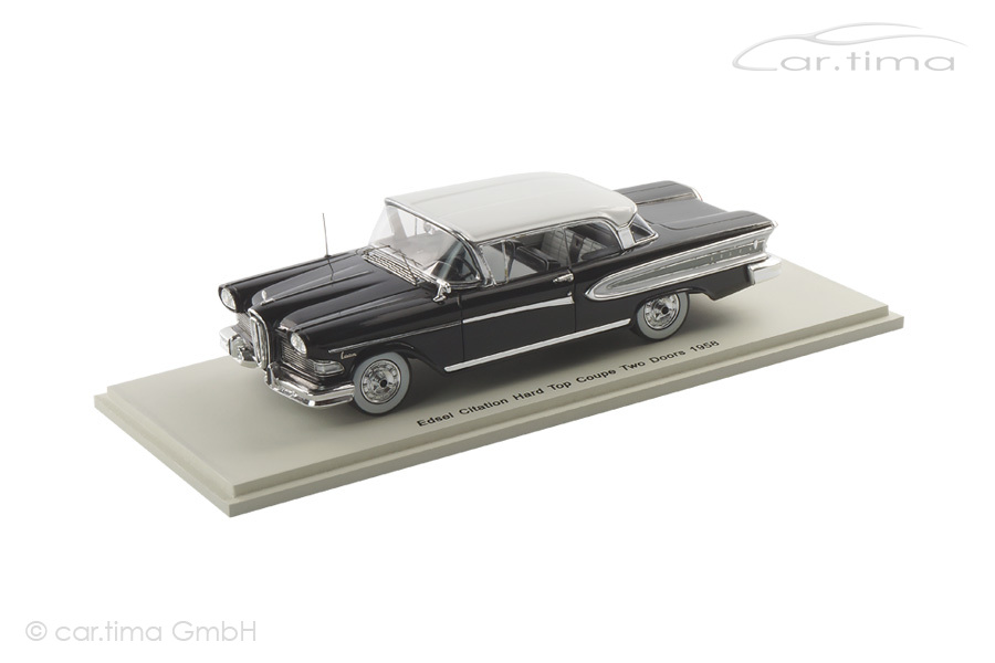 Miniature Edsel Citation Hard Top Coupe 2 Portes 1958 - Spark S2960, 1/43, Résine - Neuve