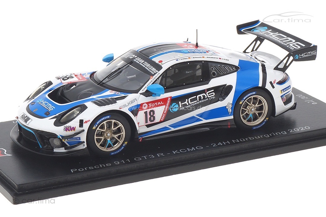 Porsche 911 GT3 R 24h Nürburgring 2020 Bamber/Bergmeister/Bernhard/Olsen Spark 1:43 SG692 Porsche 911 GT3 R 24h Nürburgring 2020 Bamber/Bergmeister/Bernhard/Olsen Spark 1:43 SG692