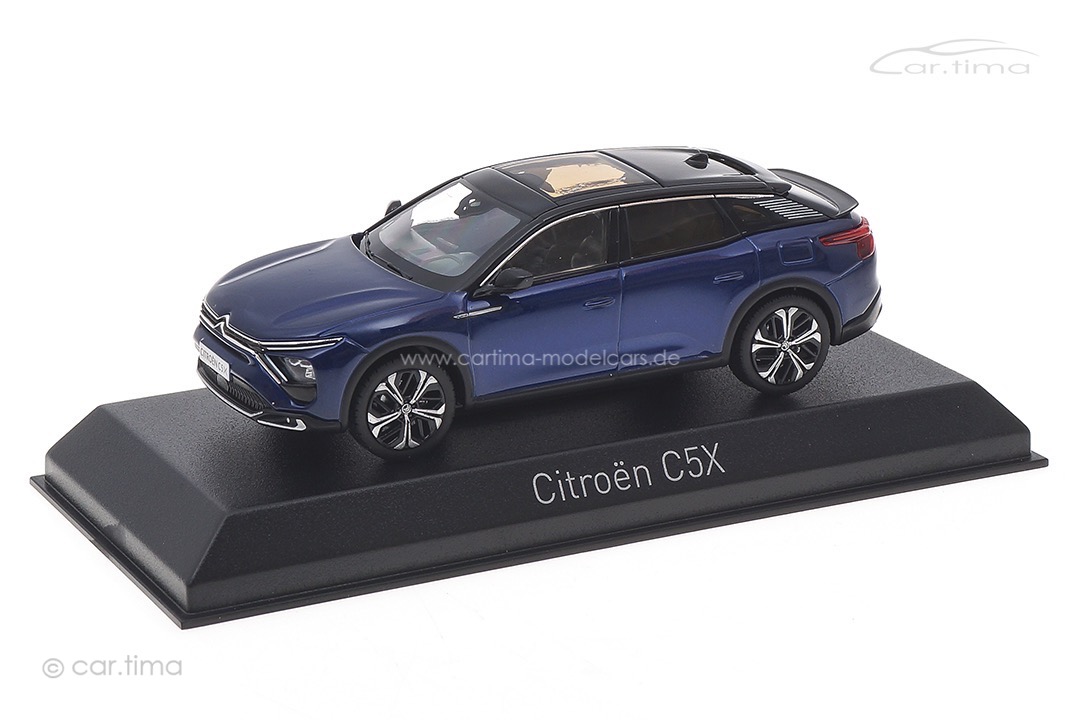 Citroën C5X 2021 Magnetique Blue Norev 1:43 155572