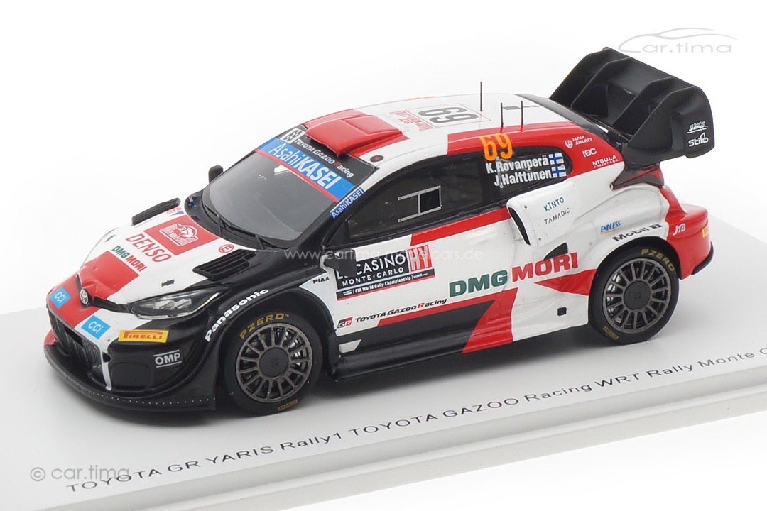 Toyota GR Yaris Rally1 Rallye Monte Carlo 2022 Katsuta/Johnston Spark 1:43 S6693 Toyota GR Yaris Rally1 Rallye Monte Carlo 2022 Katsuta/Johnston Spark 1:43 S6693