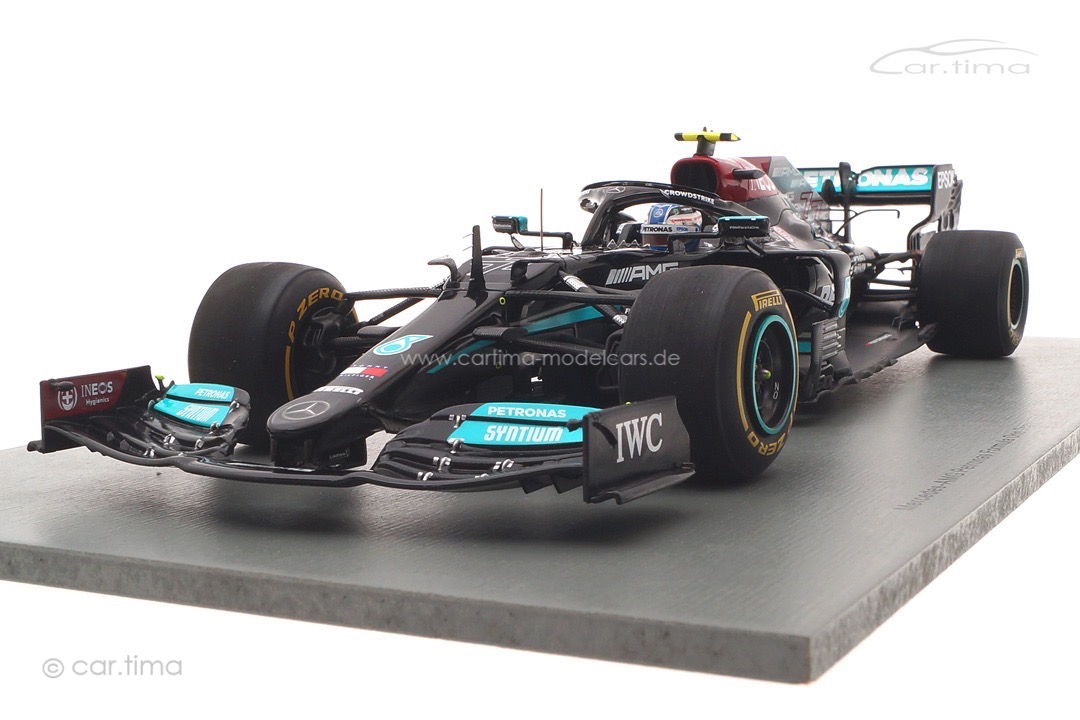 Mercedes-AMG Petronas W12 E Performance GP Bahrain 2021 Valtteri Bottas Spark 1:18 18S577 Mercedes-AMG Petronas W12 E Performance GP Bahrain 2021 Valtteri Bottas Spark 1:18 18S577