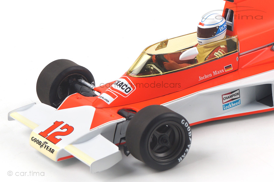 McLaren Ford M23 South African GP 1976 Jochen Mass Minichamps 1:18 530761832 McLaren Ford M23 South African GP 1976 Jochen Mass Minichamps 1:18 530761832