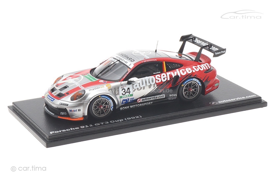 Porsche 911 (992) GT3 Cup Carrera Cup 2023 Theo Oeverhaus Spark 1:43 MAB051