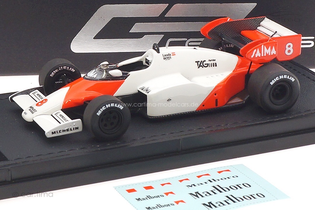 McLaren MP4/2 World Champion 1984 Niki Lauda 1:43 GP43-17A