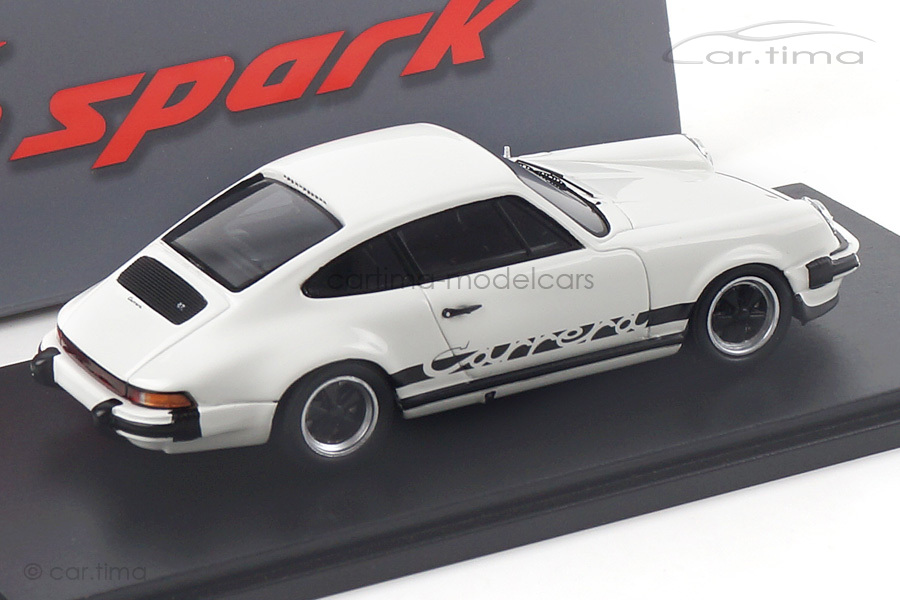 Porsche 911 Carrera 2.7 Grandprix-weiß Spark 1:43 S4997 Porsche 911 Carrera 2.7 Grandprix-weiß Spark 1:43 S4997