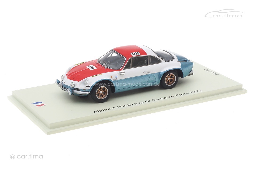 Alpine A110 Salon Paris 1972 Spark 1:43 SF247 Alpine A110 Salon Paris 1972 Spark 1:43 SF247
