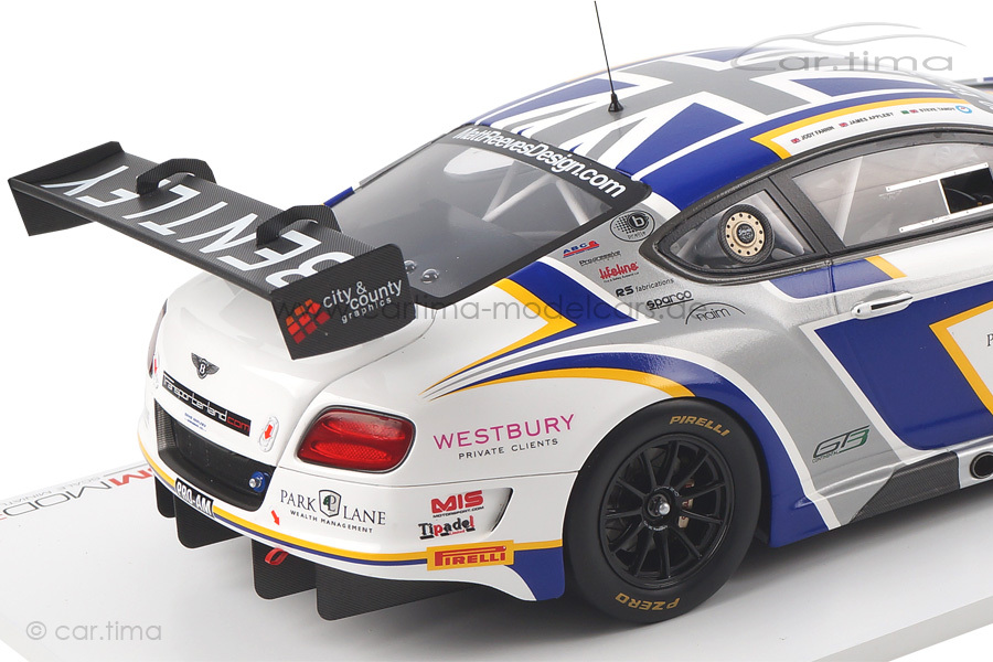 Bentley Continental GT3 Blancpain Endurance Series 2014 TSM 1:18 TSM151837R