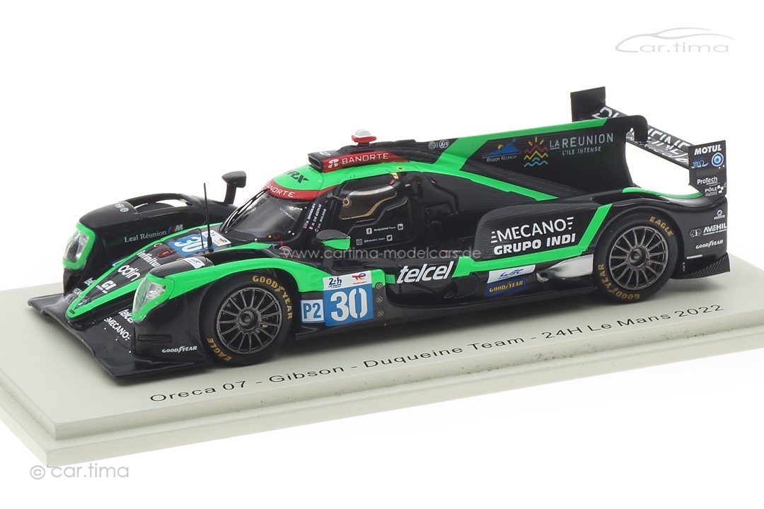 Oreca 07-Gibson 24h Le Mans 2022 Bradley/Rojas/de Gerus Spark 1:43 S8627