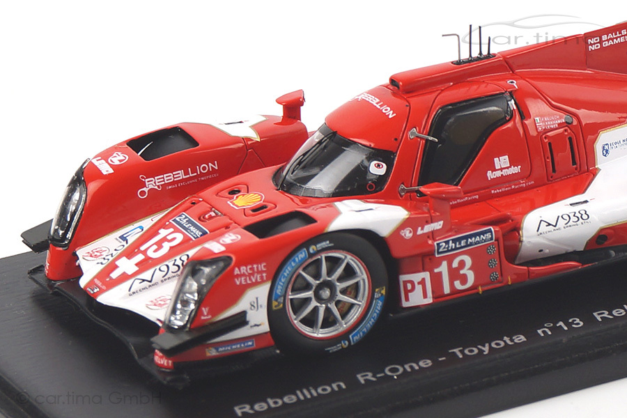 Rebellion R-One-Toyota 24h Le Mans 2014 Kraihamer/Belicchi/Leimer Spark 1:43 S4207 Rebellion R-One-Toyota 24h Le Mans 2014 Kraihamer/Belicchi/Leimer Spark 1:43 S4207