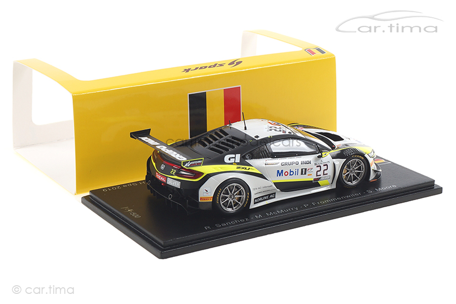 Honda NSX GT3 24h Spa 2019 Frommenwiler/McMurry/Sanchez Spark 1:43 SB269 Honda NSX GT3 24h Spa 2019 Frommenwiler/McMurry/Sanchez Spark 1:43 SB269