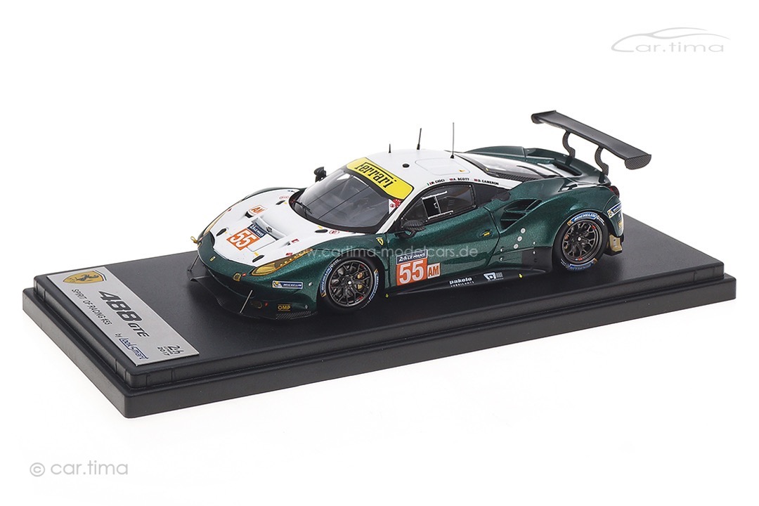 Ferrari 488 GTE 24h Le Mans 2017 Cameron/Cioci/Scott LookSmart 1:43 LSLM070 Ferrari 488 GTE 24h Le Mans 2017 Cameron/Cioci/Scott LookSmart 1:43 LSLM070