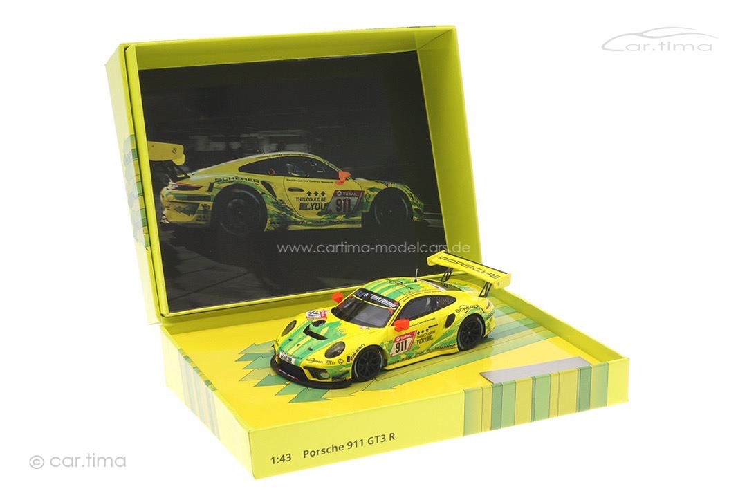 Porsche 911 (991 II) GT3 R 24h Nürburgring 2019 Estre/Vanthoor/Bamber/Christensen 1:43 Minichamps