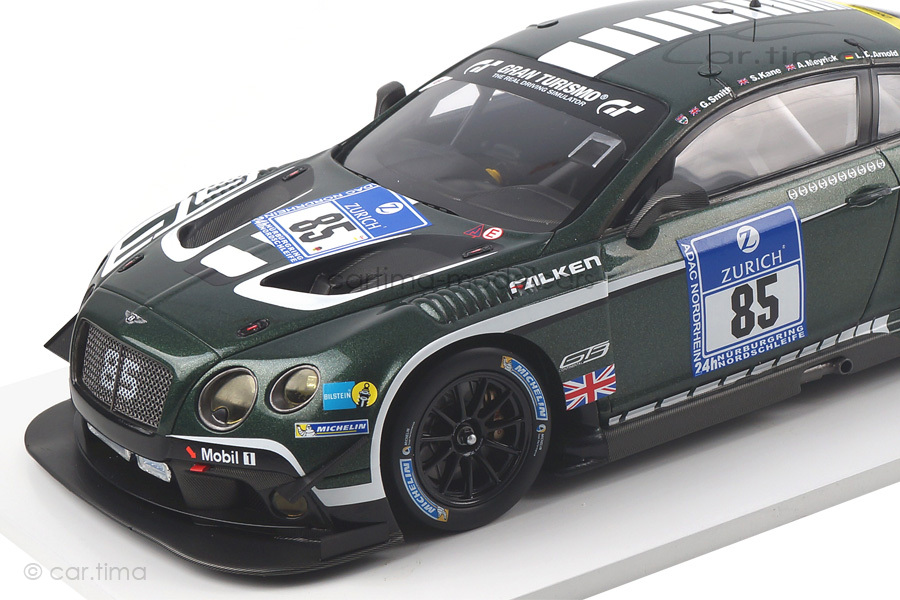 Bentley Continental GT3 24h Nürburgring 2015 TSM 1:18 TSM161807R Bentley Continental GT3 24h Nürburgring 2015 TSM 1:18 TSM161807R