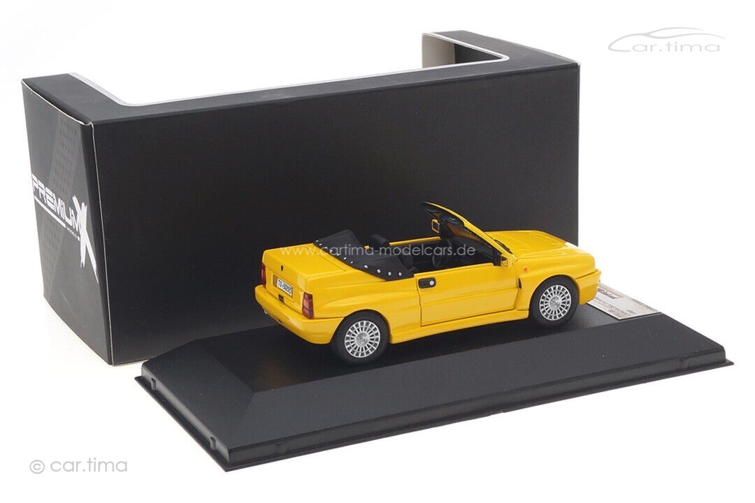 Lancia Delta Integrale Cabrio 1992 gelb Premium X 1:43 PR0198