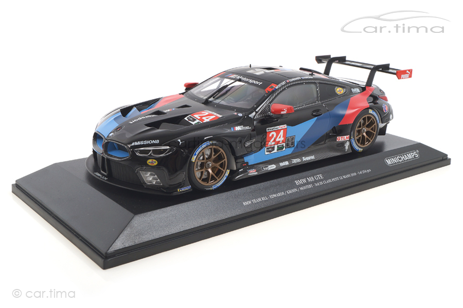 BMW M8 GTE Petit Le Mans 2018 Edwards/Krohn/Mostert Minichamps 1:18 155182924 BMW M8 GTE Petit Le Mans 2018 Edwards/Krohn/Mostert Minichamps 1:18 155182924