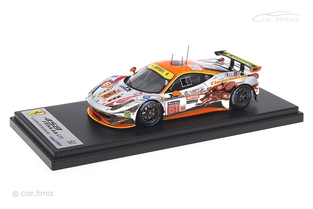 Ferrari 458 GT2 24h Le Mans 2016 Bell/Mok/Sawa LookSmart 1:43 LSLM037 Ferrari 458 GT2 24h Le Mans 2016 Bell/Mok/Sawa LookSmart 1:43 LSLM037